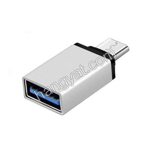 USB 3.1 Type-C(公) 轉 USB 3.0(母) OTG 鋁合金轉接頭_1