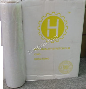 "H" Brand自家品牌透明黃H綑箱薄膜 18" (3"芯) (6卷) - 1.7kg_1