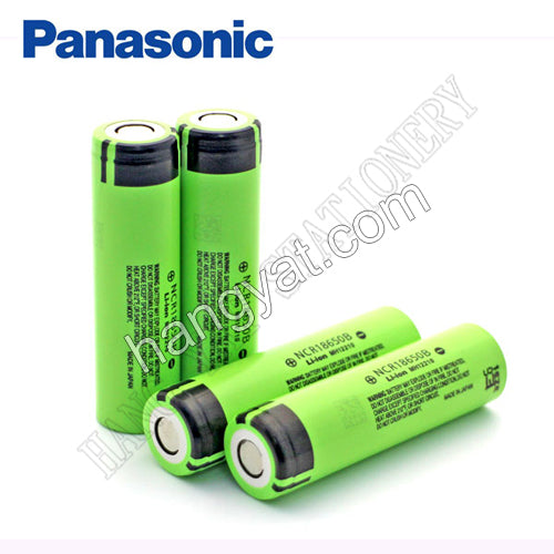 Panasonic 樂聲牌 NCR18650B 可充式鋰電池 - 3400mAh 3.7V 平頭_1
