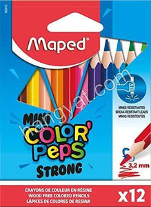 "Maped" 特強硬度顏色筆 862812-12色-3.2mm粗_1