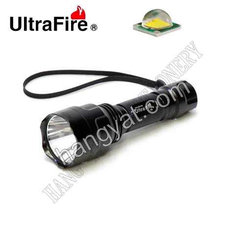 UltraFire C8 Cree XM-L T6 5-Mode 600-Lumen White LED Flashlight_1