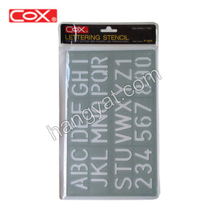 COX® P/1600 字母數字尺 - 30mm_1