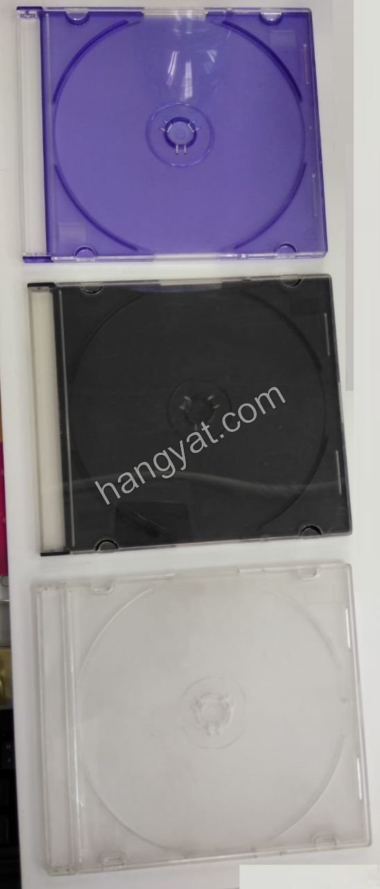 CD/DVD 透明膠盒 - 3色_1