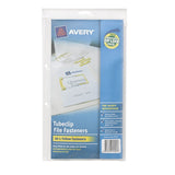快勞鐵 "Avery" Tube Clip File Fasteners 44005Y (10套)_2