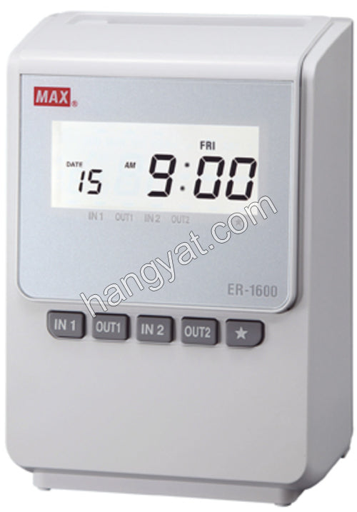 MAX ER-1600 單色TIME RECORDER_1