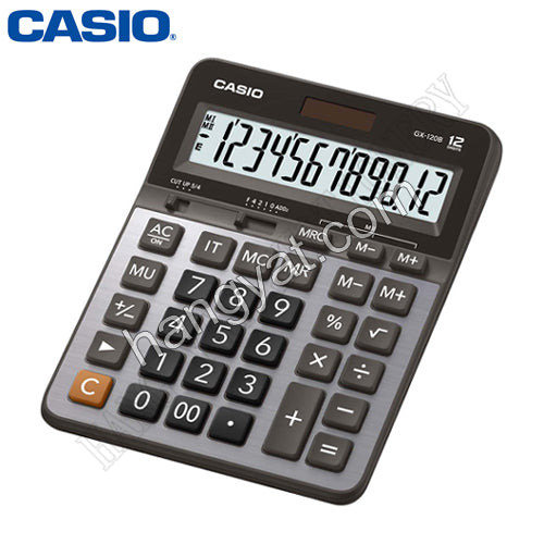 Casio GX-120B 桌上型計算機 (12位)_1