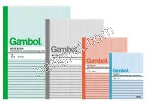 Gambol 單行筆記本 10.5 x14.8cm G6506_1