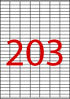 Smart Label 多用途電腦標籤 #2586 - A4 白色, 100張_97