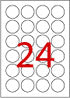 Smart Label 多用途電腦標籤 #2586 - A4 白色, 100張_106