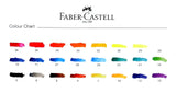 Faber-Castell Solid Watercolours 24色固體水彩顏料組合盒_3