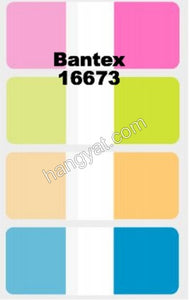 "Bantex" 4色膠質 Index #16673-00_1