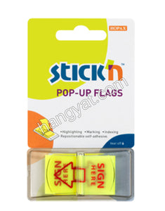 "Stick' N' " Sign Here flags (45 x 25 mm) 50sheet #26015_1