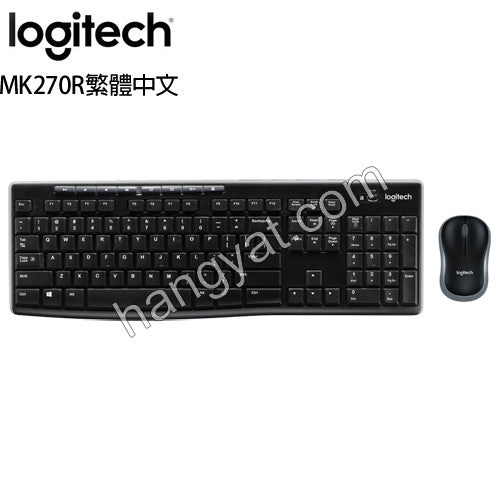 Logitech MK270R 無線滑鼠鍵盤組_1