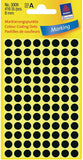 Avery Zweckform 詩藝寶 3009 圓點標貼 - Ø 8 mm, 黑色, 416粒_2