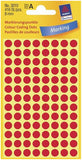 Avery Zweckform 詩藝寶 3010 圓點標貼 - Ø 8 mm, 紅色, 416粒_2
