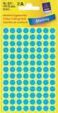 Avery Zweckform 詩藝寶 3011 圓點標貼 - Ø 8 mm, 藍色, 416粒_2