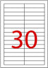 Smart Label 多用途電腦標籤 #2586 - A4 白色, 100張_66