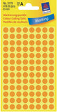 Avery Zweckform 詩藝寶 3178 圓點標貼 - Ø 8 mm, 螢光橙, 416粒_2