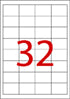 Smart Label 多用途電腦標籤 #2586 - A4 白色, 100張_70