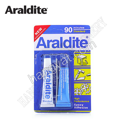 比利時 Araldite 90分鐘混合膠 (藍咭 2 x 17ml)_1