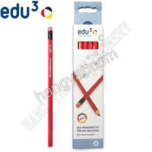 edu3 800 工業鉛筆 - 紅色_1