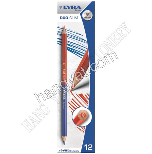 德國古琴牌 LYRA 雙色鉛筆 藍/紅_1