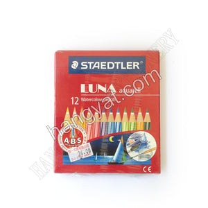 STAEDTLER 施德樓帆船水溶性彩色鉛筆 - 12色套裝短身_1