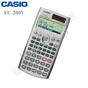 Casio FC-200V 財務型工程計算機_1