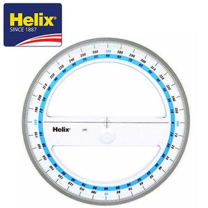 "Helix" 15cm 全圈360度量角器_1