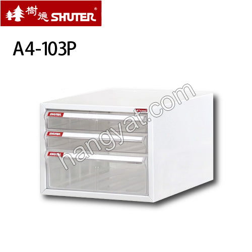 Shuter 樹德 A4-103P 三層桌上型文件櫃(A4)_1