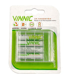 "Vinnic"  全新高效能環保充電池 (4粒AAA 800mAh 充電芯)_1