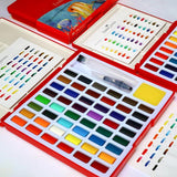 Faber-Castell Solid Watercolours 48色固體水彩顏料組合盒_6