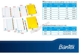 "Bantex" 紙質數字顏色索引分類 - A4 11孔_1