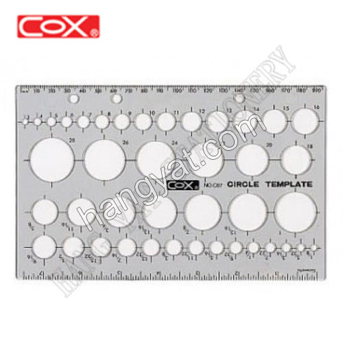 COX® 圓形圈板 (3mm - 28mm)_1