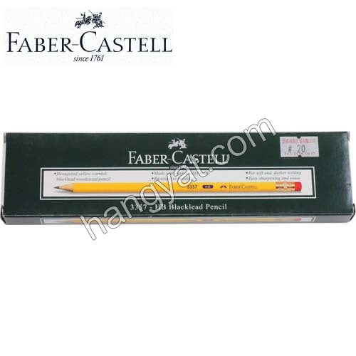 Faber-Castell 3357 HB 黃桿鉛筆_1