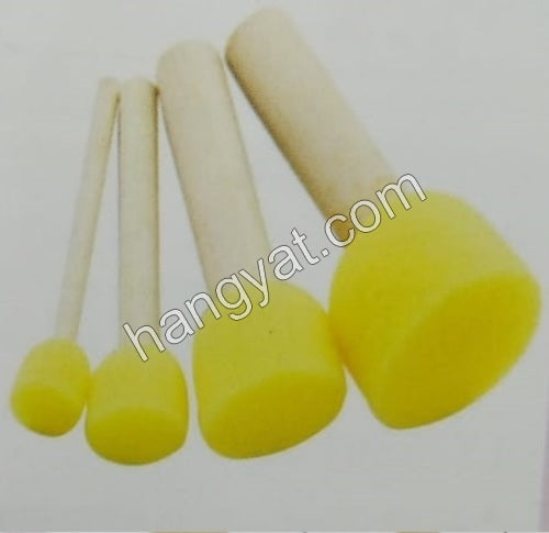 黃色海棉筆4支裝 - AP005_1