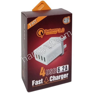 已停售-----Qualcomm Quick Charge 3.0  快充 USB 充電器, 4 插位, 6.2A_1