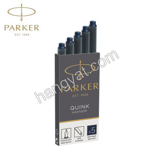 Parker Quink 鋼筆墨膽, 長芯 - 藍黑色5支裝/盒_1