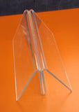 透明三角型餐牌展示座 - 100 x 60mm / 75 x 60mm_3