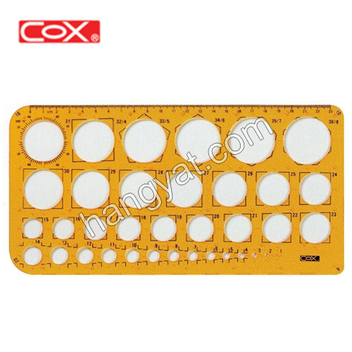 COX® C68 圓形圈板 (1mm - 36mm)_1