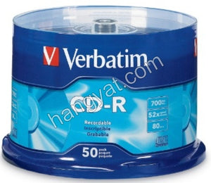 CD-R - "Verbatim" 700MB/80min-50隻_1