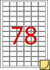 Smart Label 多用途電腦標籤 #2586 - A4 白色, 100張_91