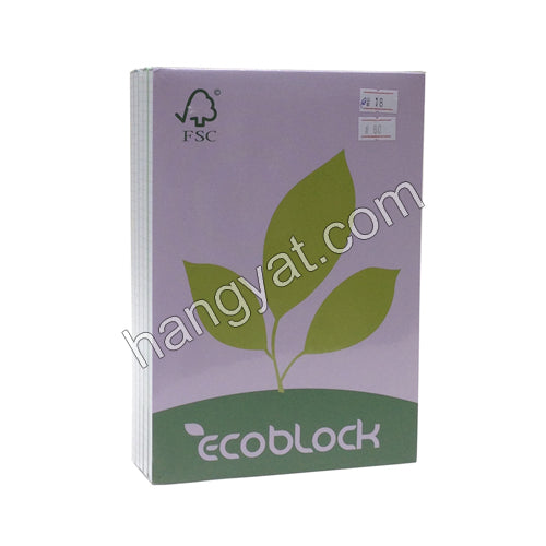 Favini Ecoblock A5 Notepad 全空白簿 - 5本/包_1