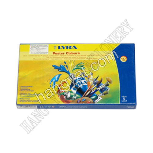 LYRA(古琴牌) 廣告彩顏料12色 -12ml_1