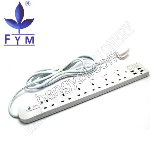 FYM® 豐葉牌 S364USBi 獨立燈掣USB排蘇_1