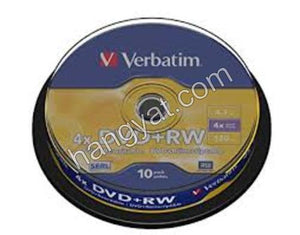 DVD+RW - "Verbatim" 4.7GB 1-4X (10隻)_1