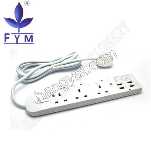 FYM® 豐葉牌 S334USBi 獨立燈掣USB排蘇_1
