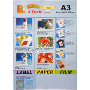 "A-Tech" A3 投影膠片Laser+Copier Transparency Film #F6870 (10'sht)_1