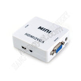 HDV-M630 HDMI2VGA 迷你 HDMI 轉 VGA + Audio 轉換器( 高清像素達 1080p)_1
