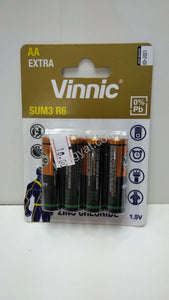 "Vinnic" 銀戰士 SUM3 R6 1.5V AA 碳性電池 - 4粒_1